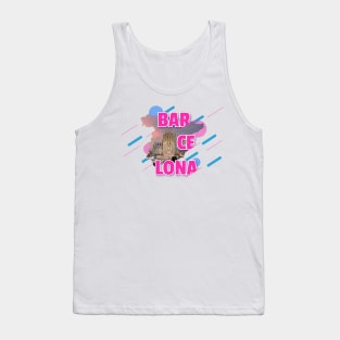 Colorful Barcelona Tank Top